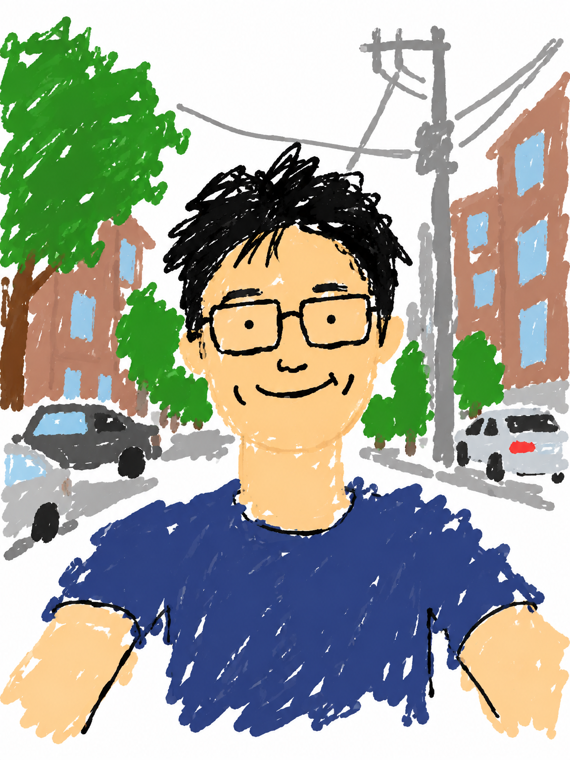 하찮은 낙서로 바꾸기 예시