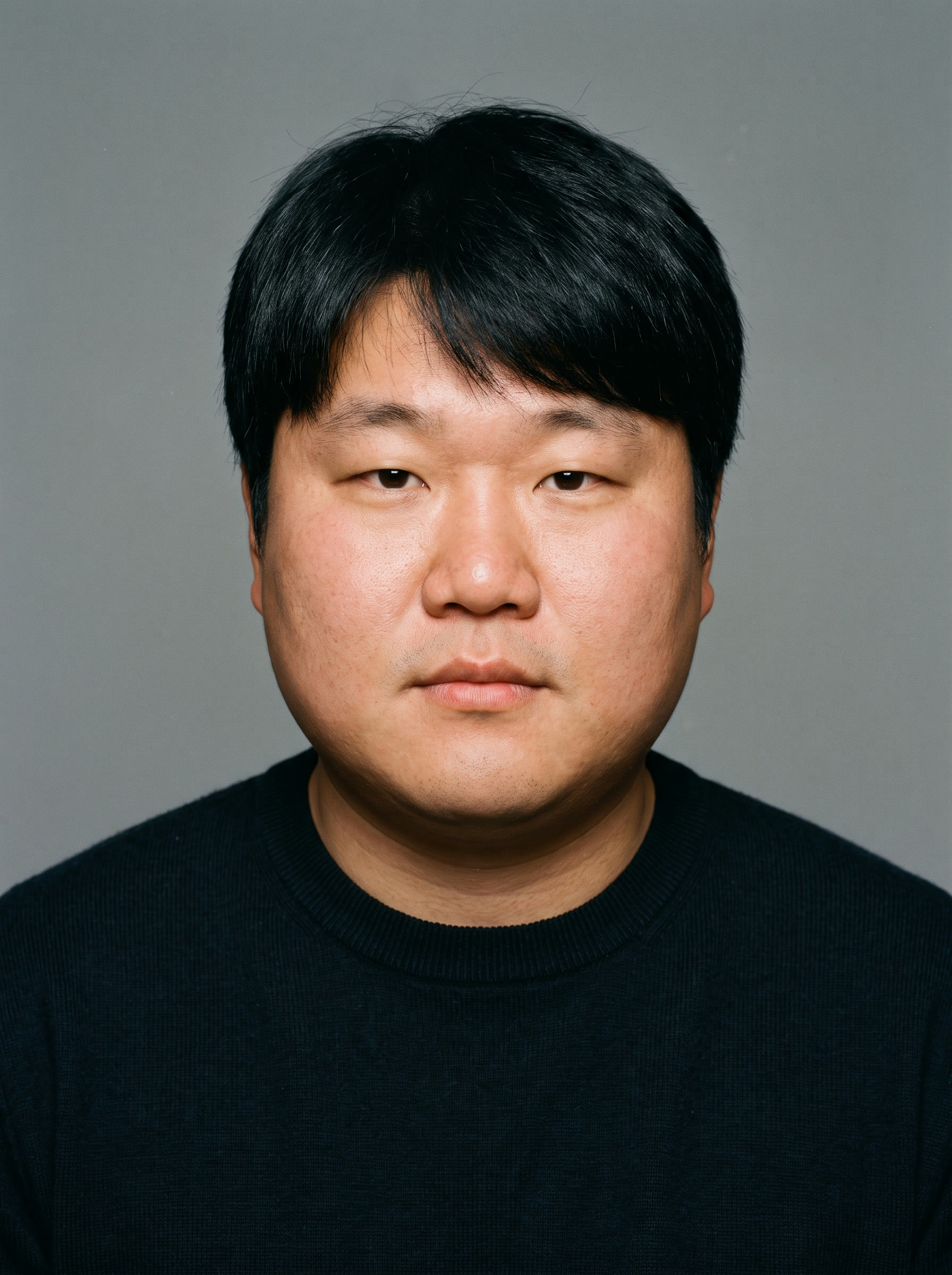 [얼굴] 둥글고 넓은