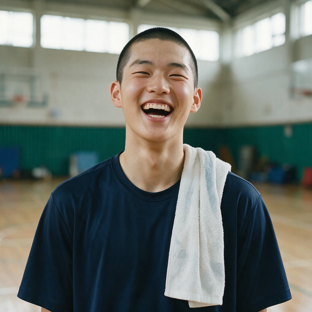 [프로필] 체육관 연습 끝에