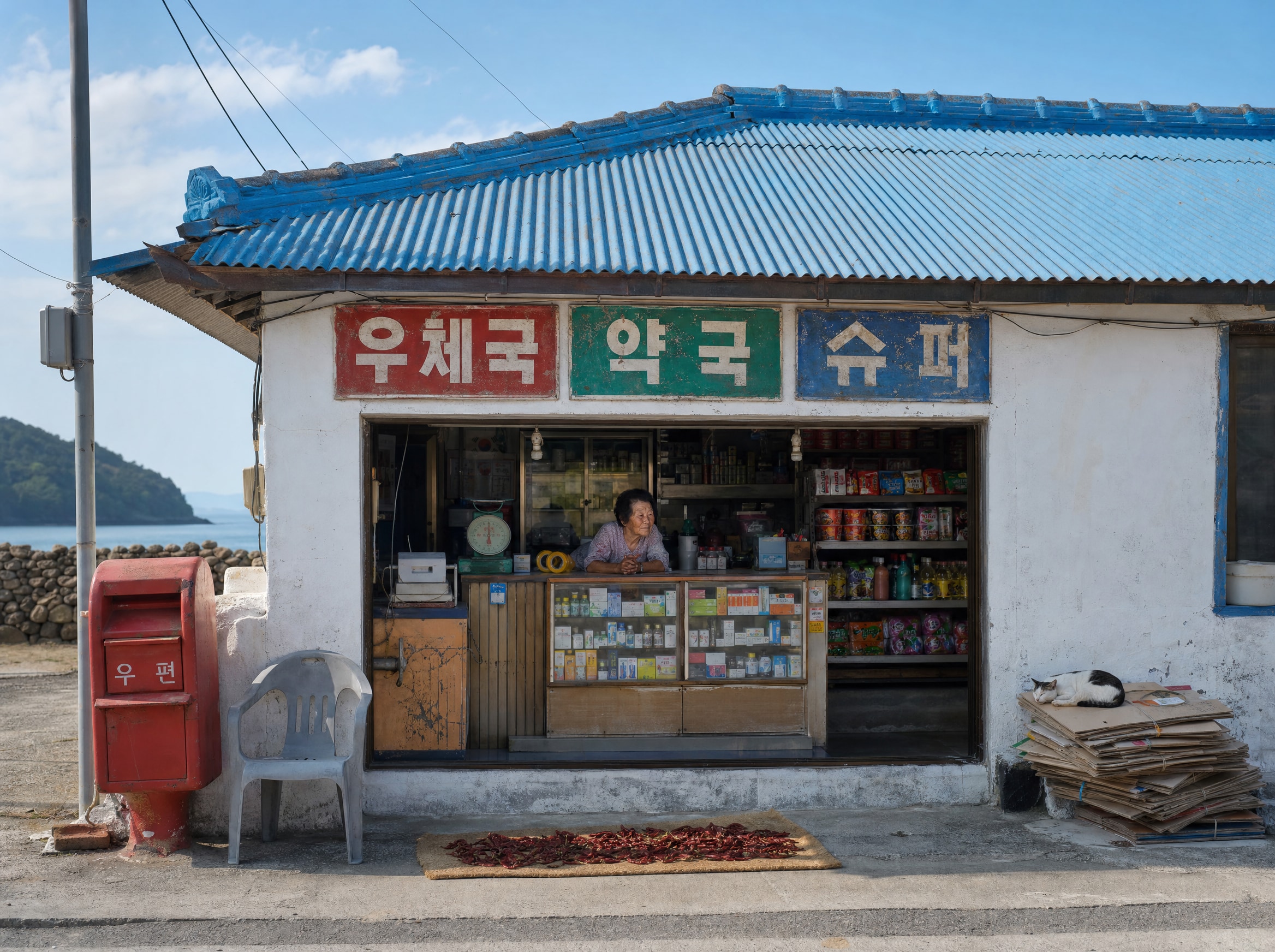 [있을 법한데 없는] 섬마을 만물상