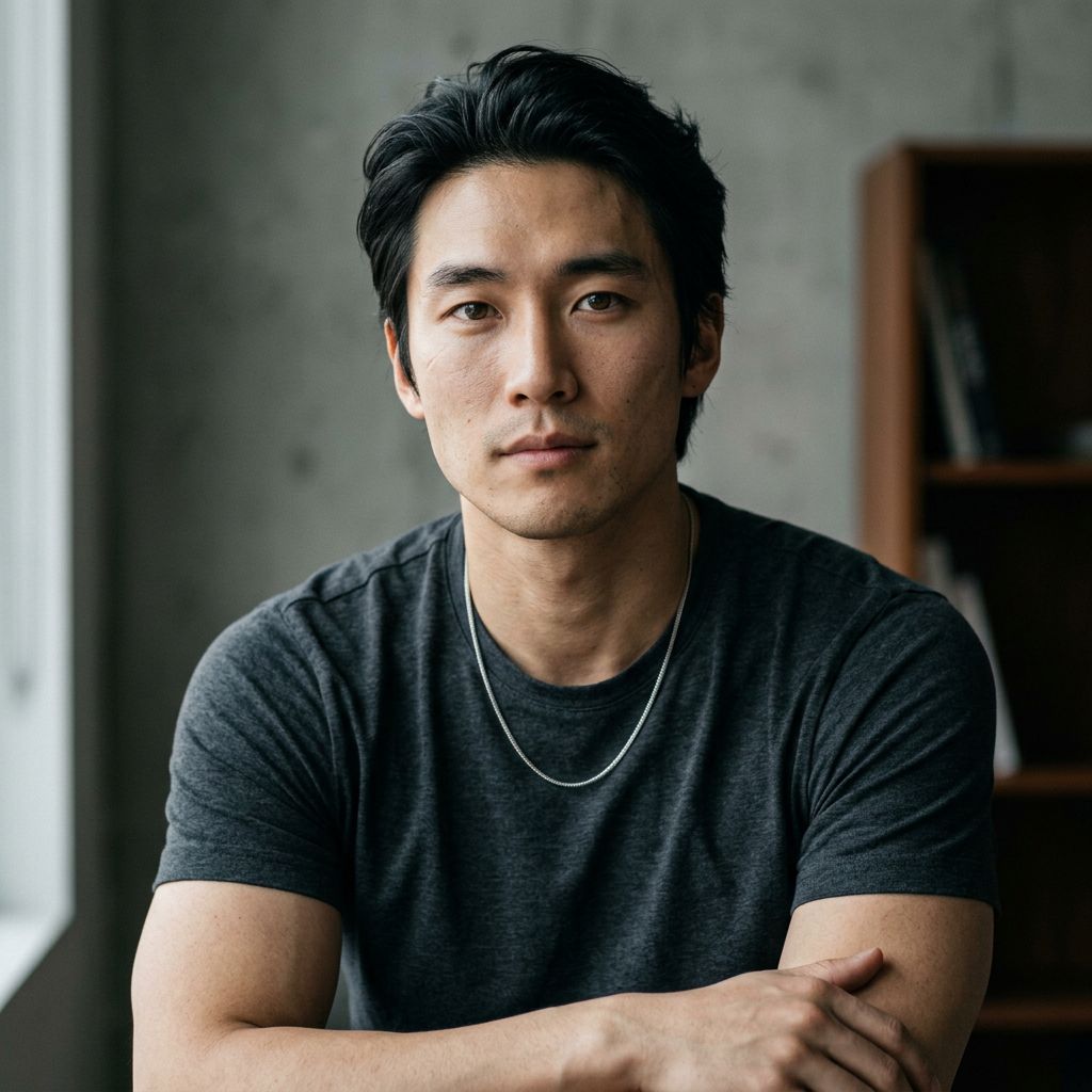 handsome young Korean
