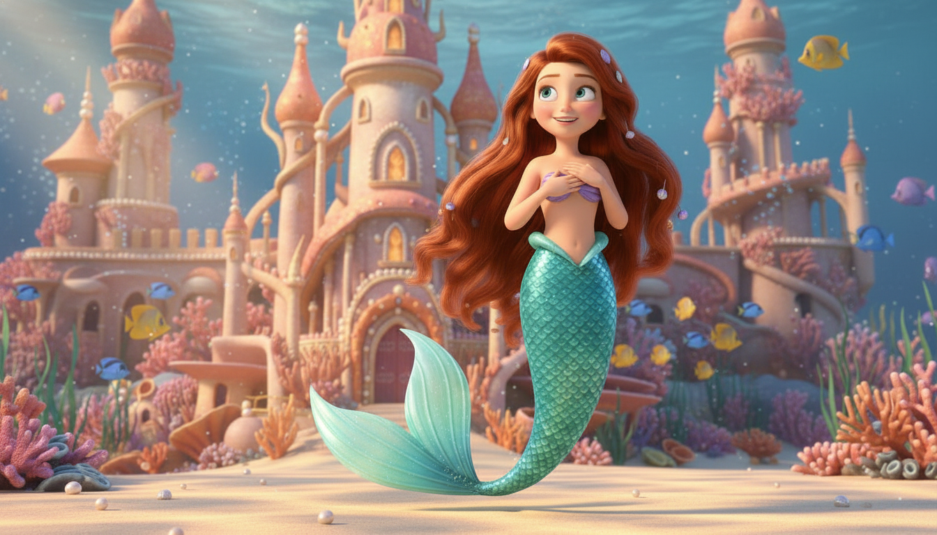 인어공주 표지 이미지