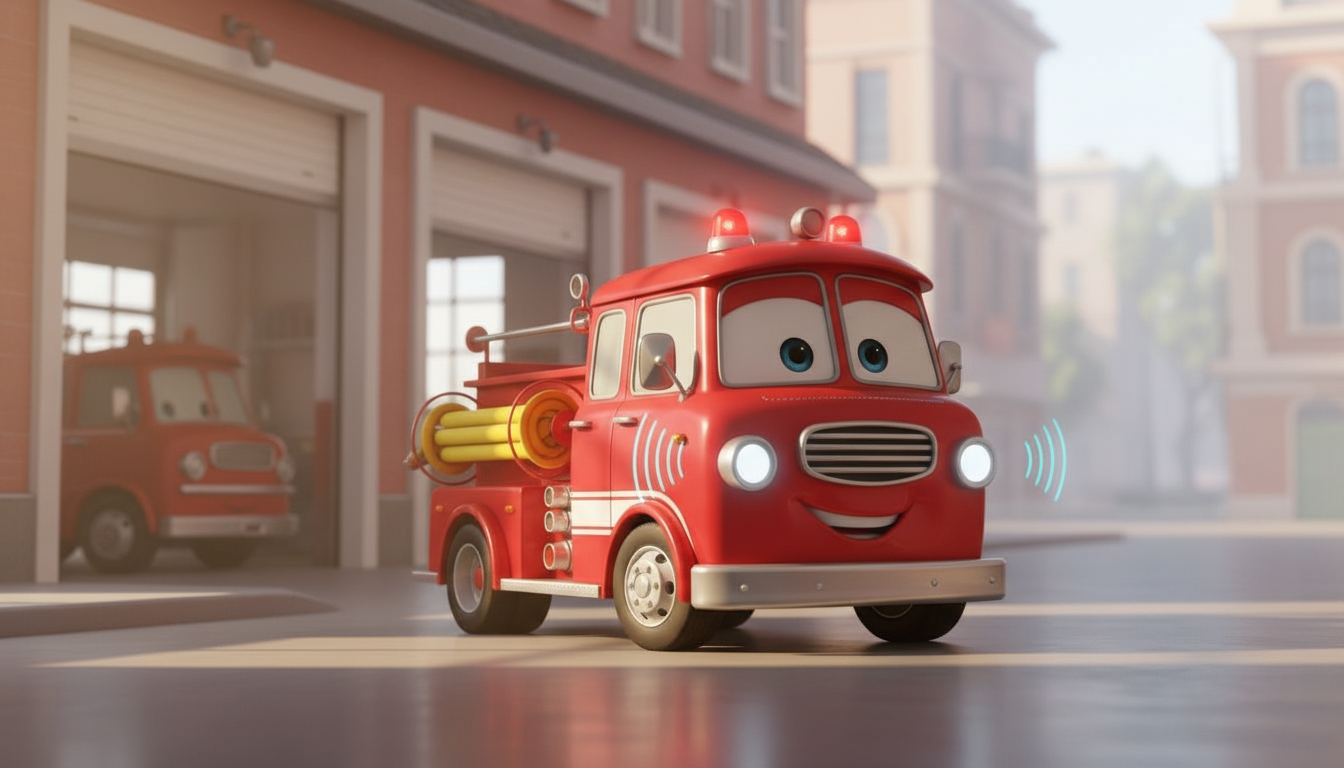 소방차 가득이 이야기 표지 이미지