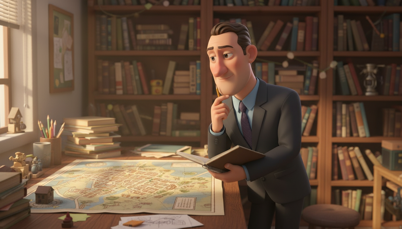 보이지 않는 병을 찾는 탐정 이야기 표지 이미지