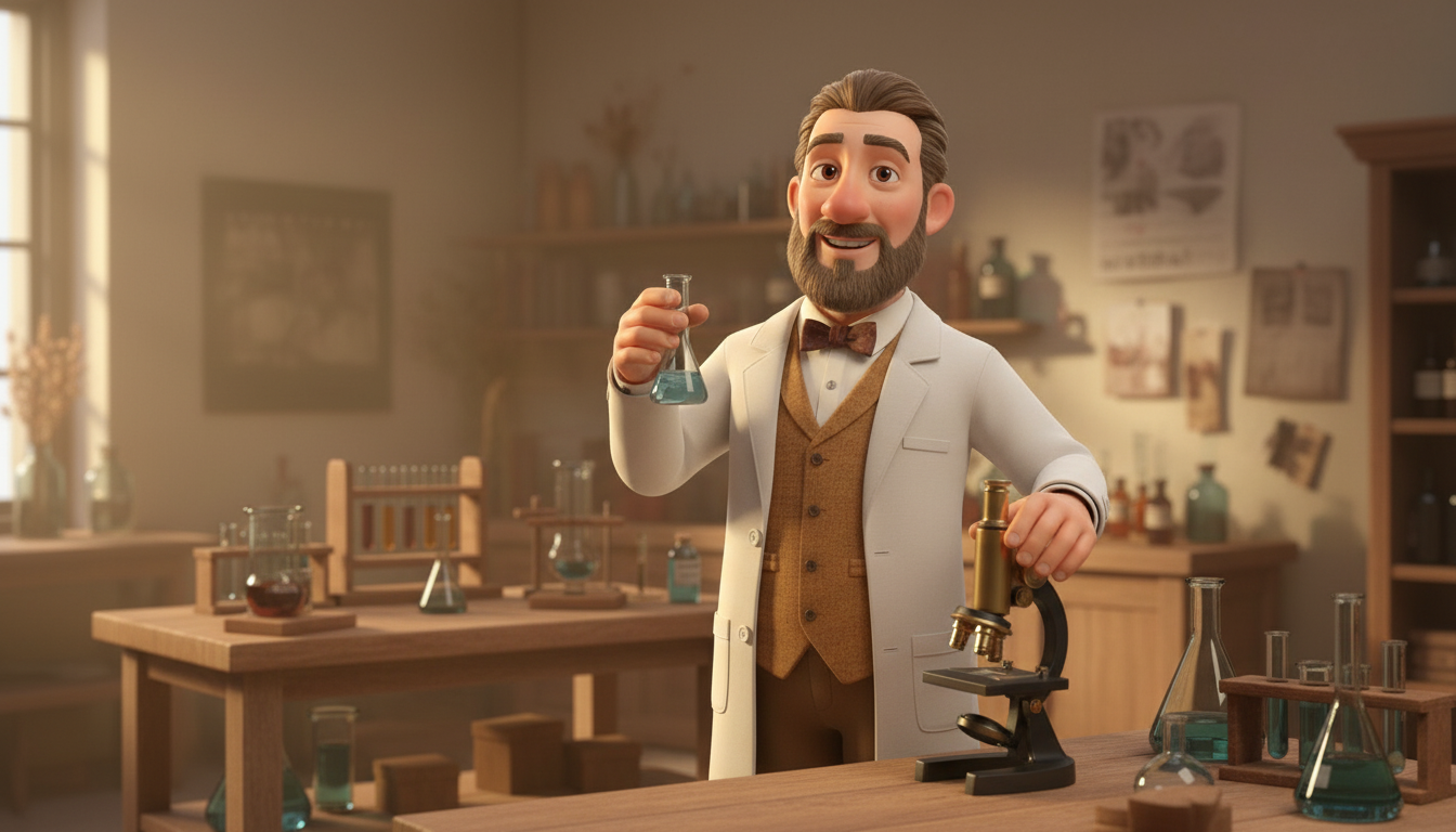 내가 만드는 루이 파스퇴르 이야기 표지 이미지